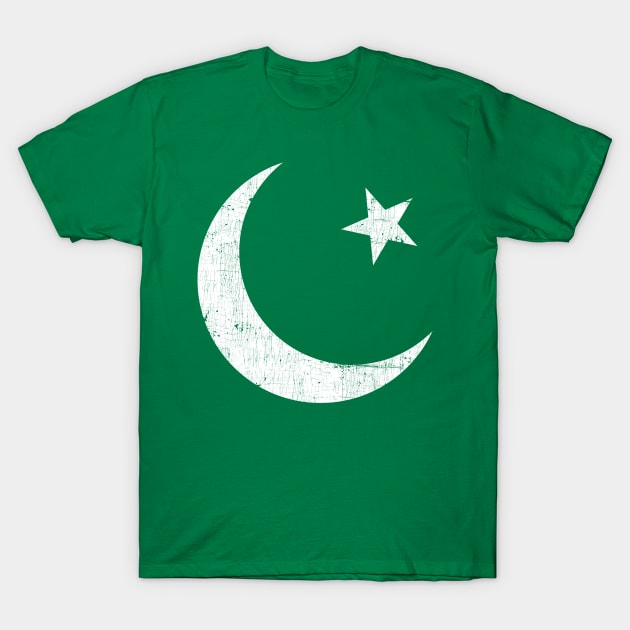 Vintage Style Pakistan Design T-Shirt by DrumRollDesigns